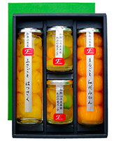 和歌山果実のフルーツコンポートセット
